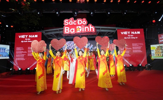 "Sắc đỏ Ba đình" quảng bá du lịch Hà Nội dịp Đại lễ 2/9