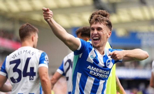 Haaland ghi bàn, Man City vẫn bất ngờ 'phơi áo' trên sân của Brighton