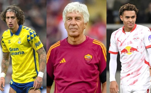 Gasperini lặng lẽ tạo hình hài Roma 
