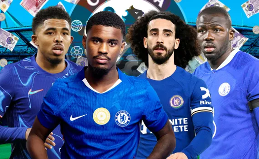 Chelsea chi tới 360 triệu bảng cho hậu vệ trong 3 năm, nhưng được bao nhiêu người xứng đáng?