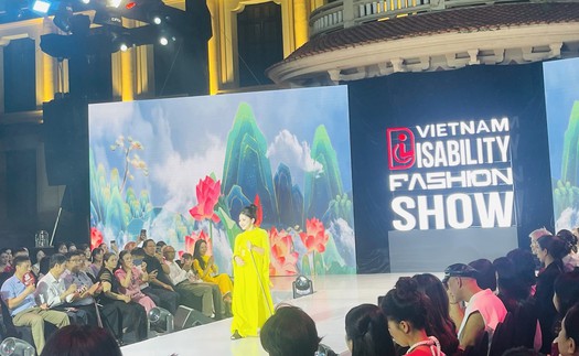Ra mắt sàn diễn thời trang dành cho người khuyết tật