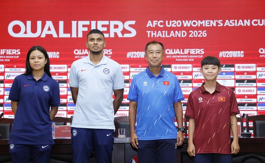 Lịch thi đấu vòng loại U20 nữ châu Á 2026 ngày 6/8
