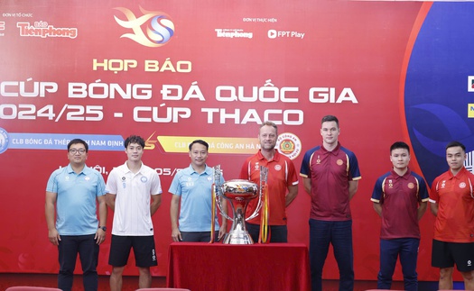 Nhà vô địch Siêu Cúp QG 2024/25 – Cúp THACO nhận 300 triệu đồng tiền thưởng