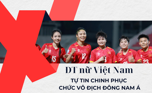 Thắng trận ra quân, tuyển nữ Việt Nam tự tin chinh phục chức vô địch Đông Nam Á