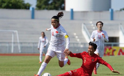 Huỳnh Như bùng nổ với hat-trick, tuyển nữ Việt Nam thắng Indonesia 7-0 để giành vé vào bán kết tại giải Đông Nam Á