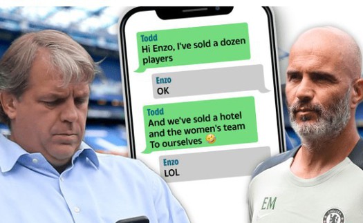 HLV Chelsea bất ngờ khi biết thông tin bán cầu thủ qua... tin nhắn