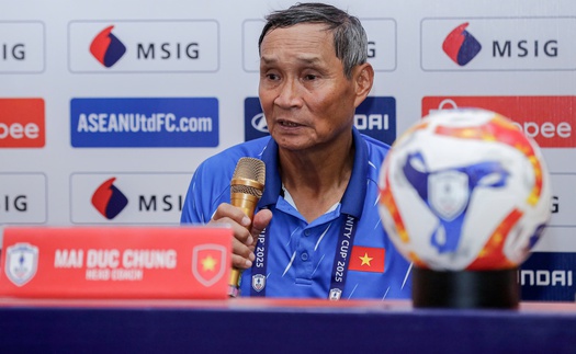 HLV Mai Đức Chung: ‘Tuyển Việt Nam phải thắng Thái Lan để giành ngôi nhất bảng’