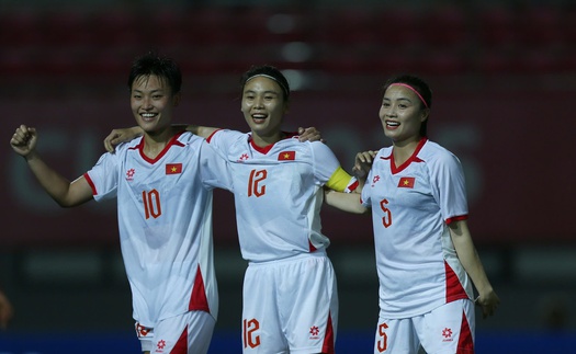 Thắng Indonesia 7-0, tuyển nữ Việt Nam sớm đoạt vé vào bán kết giải Đông Nam Á