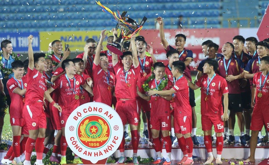 Trung vệ Đình Trọng: ‘Siêu Cúp là khởi đầu tuyệt vời cho mùa giải mới của CAHN’