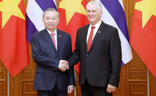 Tổng Bí thư hội đàm với Bí thư thứ nhất Đảng Cộng sản Cuba, Chủ tịch nước Cuba
