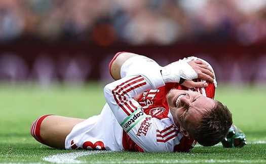 Mikel Arteta đối mặt với cú sốc khi ngôi sao quan trọng nhất của Arsenal chấn thương