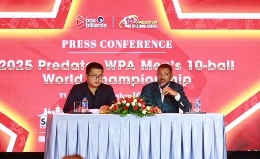 Dương Quốc Hoàng tranh tài ở giải billiards có phần thưởng 70.000 USD