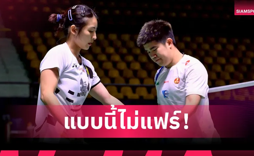 Cặp đôi vô địch cầu lông Thái Lan viết tâm thư sau khi không được dự SEA Games 2025