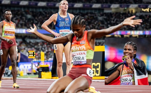 Bà mẹ hai con gây sốc khi phá kỷ lục tồn tại 42 năm trong lần đầu dự giải vô địch điền kinh thế giới