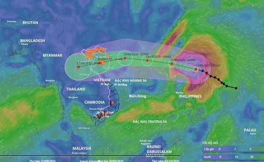 Philippines, Trung Quốc triển khai các biện pháp phòng chống siêu bão Ragasa