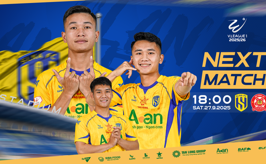 Link xem trực tiếp bóng đá SLNA vs CA TPHCM 18h30 hôm nay, V-League vòng 5