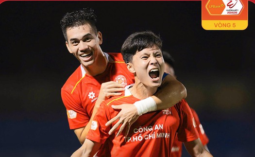 Quả bóng Vàng Việt Nam ghi bàn liên tiếp, giúp đội nhà dẫn đầu V-League; HAGL hòa PVF-CAND