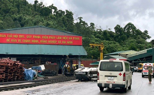 Sự cố trong hầm lò tại Quảng Ninh: Ba công nhân tử vong, hai người bị thương