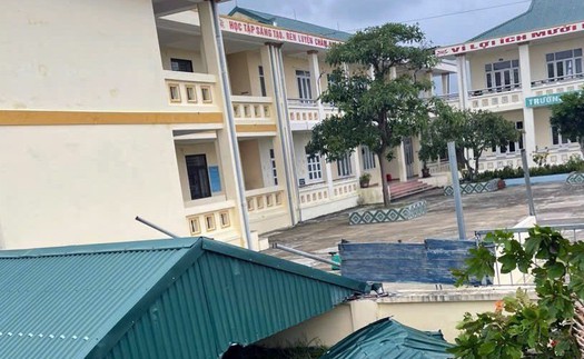 Đảo Quan Lạn nhanh chóng khắc phục hậu quả mưa lốc