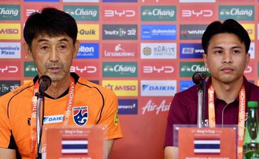 HLV Nhật Bản muốn vô địch King's Cup cùng tuyển Thái Lan trước áp lực bị sa thải