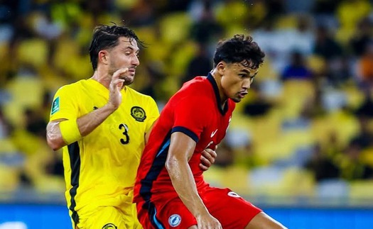 ĐT Malaysia đánh bại Singapore đầy kịch tính nhờ cầu thủ thuộc biên chế V-League