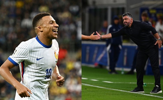 Vòng loại World Cup: Mbappe cân bằng thành tích của Thierry Henry, HLV Gattuso cùng tuyển Italy thắng 5-0
