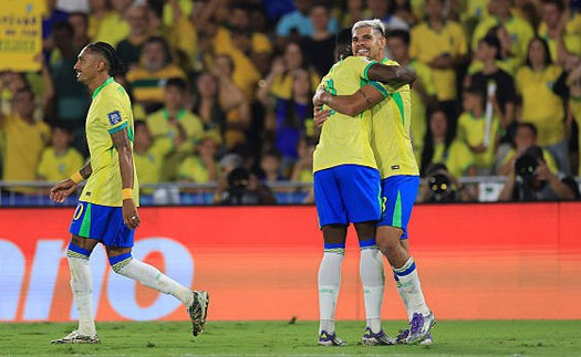 Không cần Neymar và Vinicius, Brazil vẫn thắng dễ Chile ở vòng loại World Cup 2026