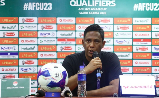 HLV Firdaus Kassim: ‘Chúng tôi phòng ngự tốt nên U23 Việt Nam chỉ ghi được 1 bàn’