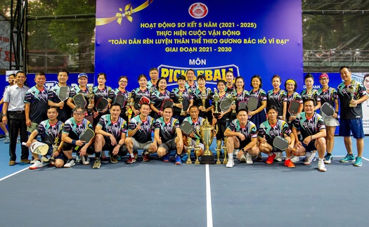 Thể thao TP.HCM ghi dấu ấn sau 5 năm thực hiện Cuộc vận động "Toàn dân rèn luyện thân thể theo gương Bác Hồ vĩ đại"