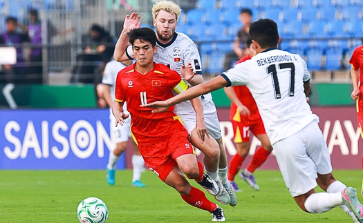 Đội trưởng U23 Việt Nam thể hiện bản lĩnh 