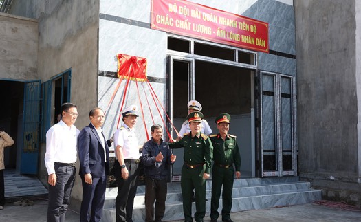 Chiến dịch Quang Trung: Ấm áp những mái nhà tình thương sau cơn lũ lịch sử