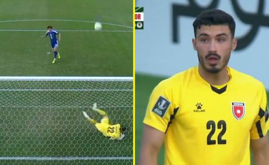 Giải U23 châu Á bùng nổ truyền thông thế giới vì pha bắt penalty khó tin của thủ môn Jordan