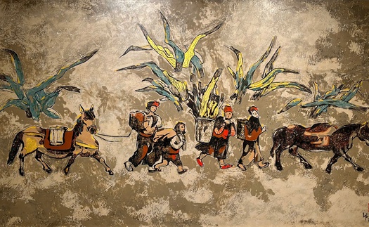 Hoạ sĩ Đỗ Đức: Vẽ ngựa như bạn đường mưu sinh