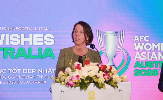 Đội tuyển nữ Việt Nam được khích lệ trước Asian Cup 2026