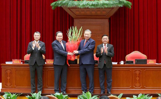 Đồng chí Tô Lâm giữ chức Tổng Bí thư Ban Chấp hành Trung ương Đảng khóa XIV