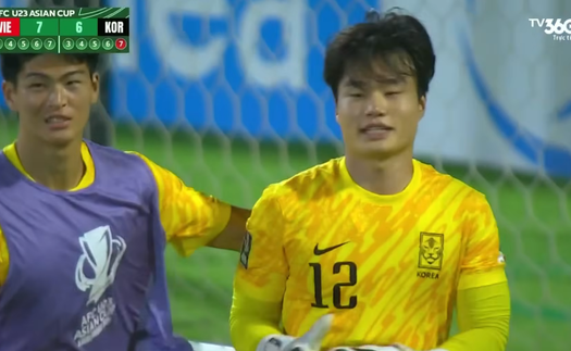 Thủ môn U23 Hàn Quốc xin lỗi, nói sự thật khi 6 lần đổ người sang phải ở loạt luân lưu với U23 Việt Nam