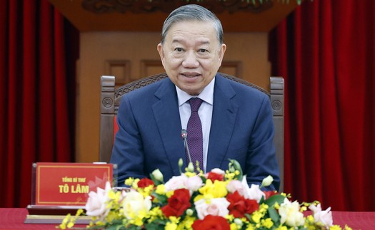 Tổng thống Liên bang Nga Vladimir Putin điện đàm với Tổng Bí thư Tô Lâm