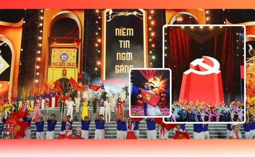 Hai chương trình nghệ thuật đặc biệt chào mừng thành công Đại hội XIV của Đảng