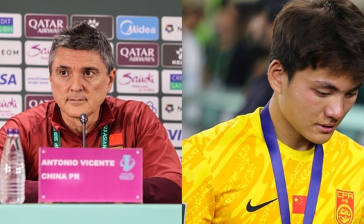 HLV U23 Trung Quốc bức xúc, cho rằng việc học trò trượt giải Thủ môn xuất sắc nhất giải là thiếu công bằng