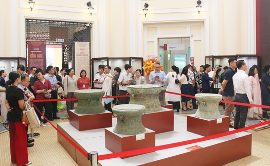 Lắng nghe "tiếng vọng" từ hiện vật văn hóa Đông Sơn