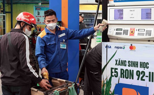 Công bố lộ trình áp dụng bắt buộc xăng E10