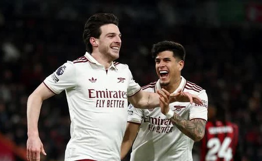 Bảng xếp hạng bóng đá Ngoại hạng Anh vòng 20: Man City bị Arsenal bỏ xa