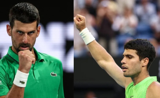 Kết quả Australian Open 2026 hôm nay 30/1: Alcaraz và Djokovic vào chung kết