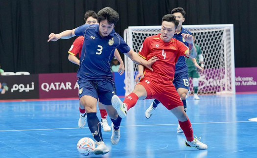 Nhận thất bại đáng tiếc trước Thái Lan, ĐT Việt Nam vẫn đi tiếp ở vòng tứ kết futsal châu Á 2026