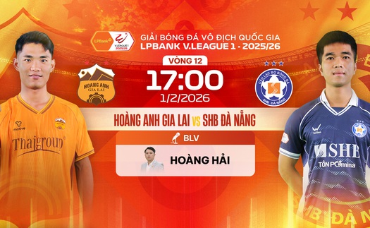 Link xem trực tiếp bóng đá HAGL vs Đà Nẵng 17h00 hôm nay, V-League vòng 12