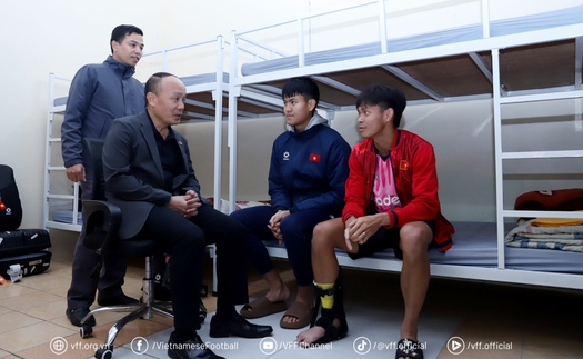 Vĩ Hào, Nguyễn Tân rời U23 Việt Nam về CLB điều trị chấn thương