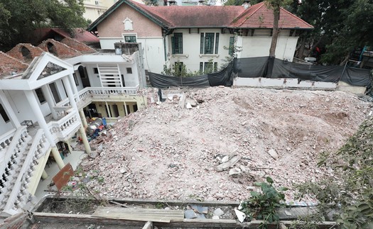 Các hộ dân bàn giao mặt bằng dự án công viên phía Đông hồ Hoàn Kiếm