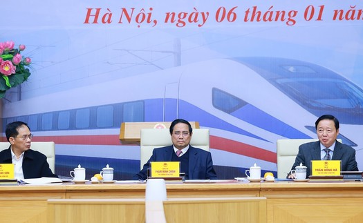 Thủ tướng chủ trì Phiên họp thứ năm BCĐ các dự án quan trọng lĩnh vực đường sắt