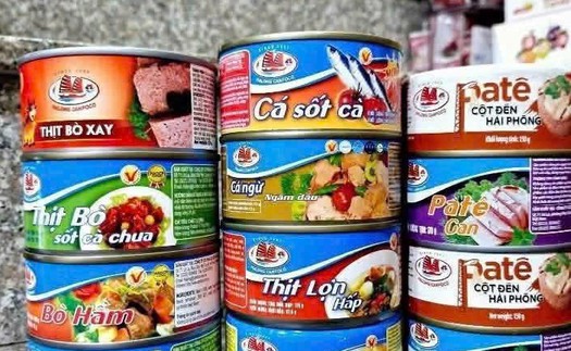 Nhiều siêu thị thu hồi, dừng bán sản phẩm đồ hộp của Công ty đồ hộp Hạ Long