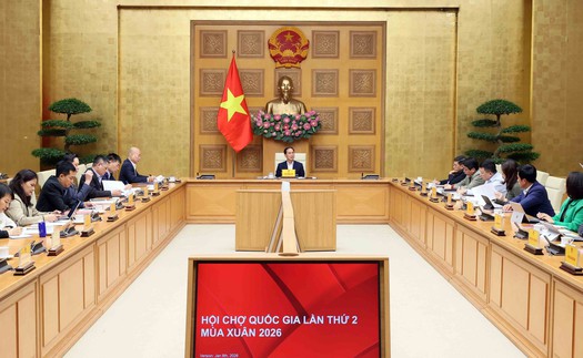 Phó Thủ tướng Bùi Thanh Sơn chủ trì họp BCĐ các Hội chợ Quốc gia về Tổ chức Hội chợ Mùa Xuân 2026